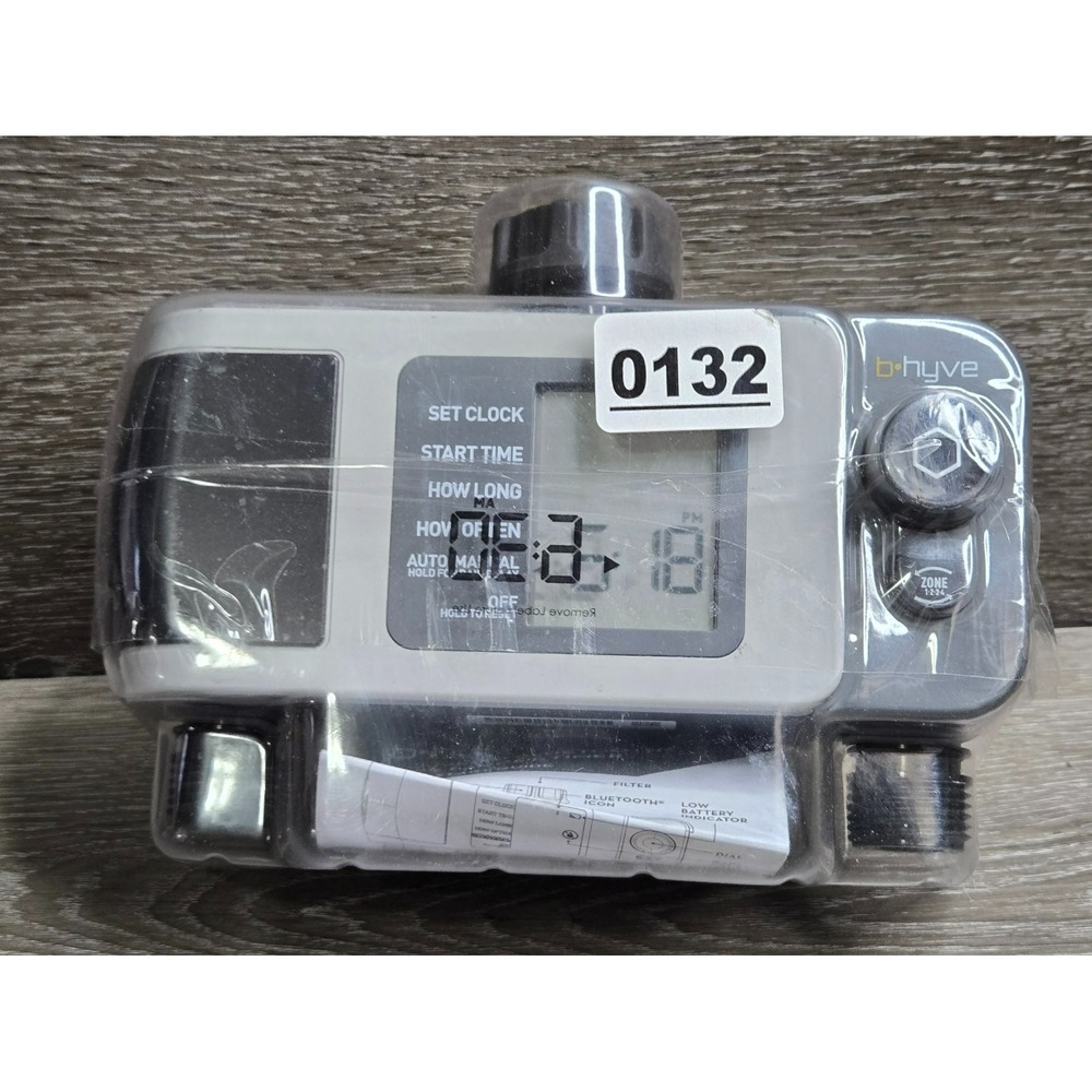 Orbit B-hyve XD 2-Port Smart Bluetooth Hose Digital Watering Timer Grey 24634